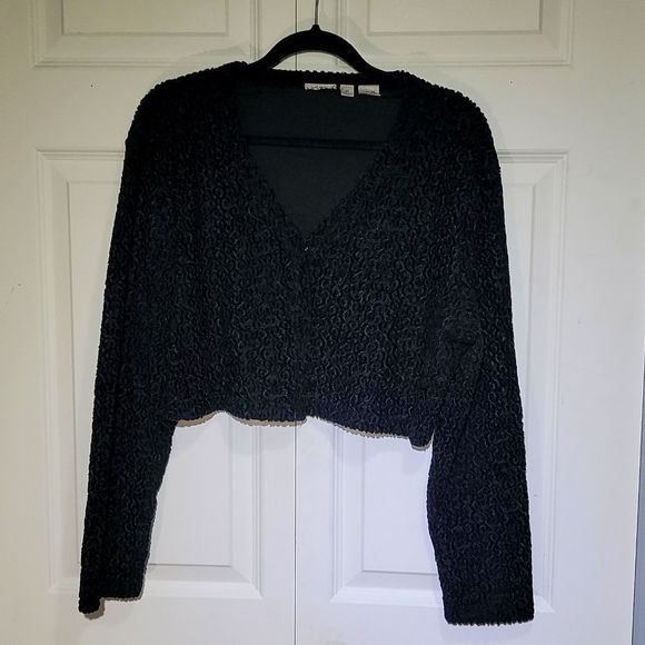 Tops - VINTAGE Bolero Crop Shrug Cardigan Sweater